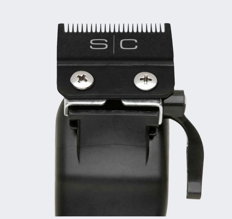 StyleCraft Instinct-X Cordless Hair Clipper SC608M with FREE Replacement Fixed Gold Titanium Taper Clipper Blade