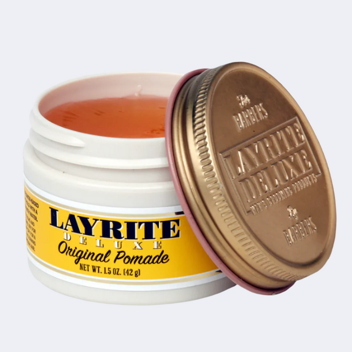 Layrite Deluxe Original | Superhold Pomade and Cement Clay Bundle