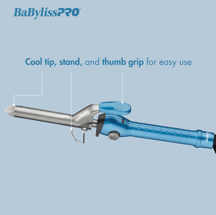 BaBylissPRO Nano Titanium™ 1¼" Spring Curling Iron - BNT125S