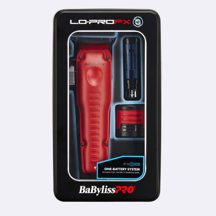 BaBylissPRO® FXONE™ Lo-ProFX Limited Edition Matte Red Clipper FX829MR