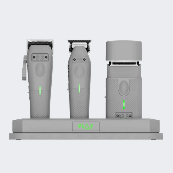 TPOB PLAY MINI Grey Clipper Bundle with Charging Stand