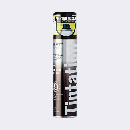 Kiss Tintation Temporary Hair Color Spray – Brown