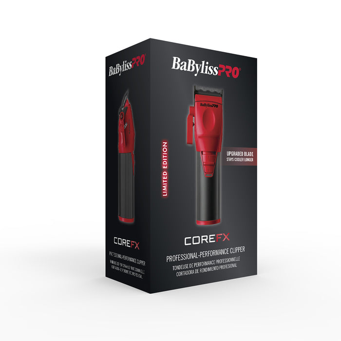 BaBylissPRO COREFX Clipper – Red (FX86RD)