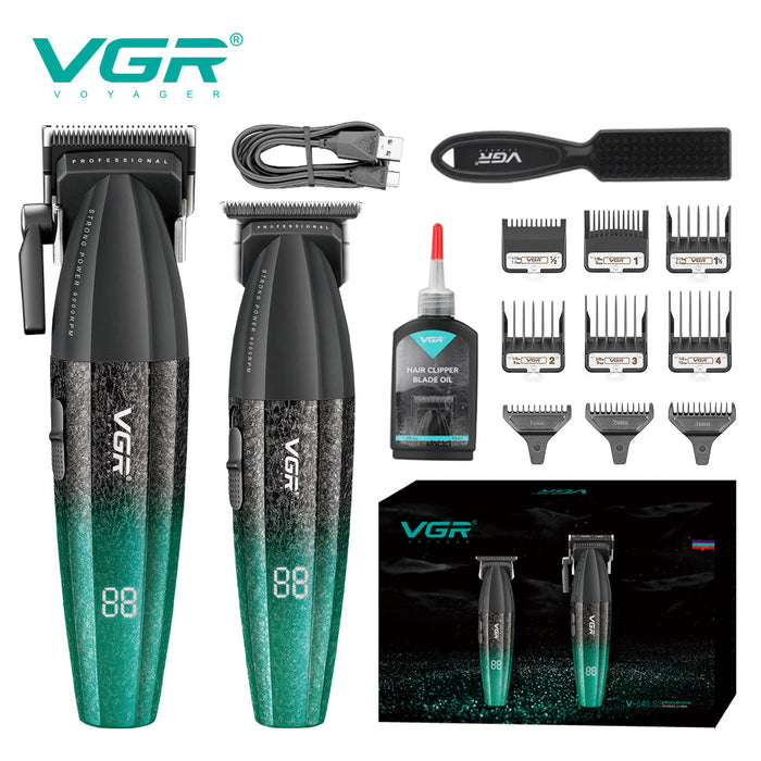 VGR V-640 S2 Professional Barber Combo 2-in-1