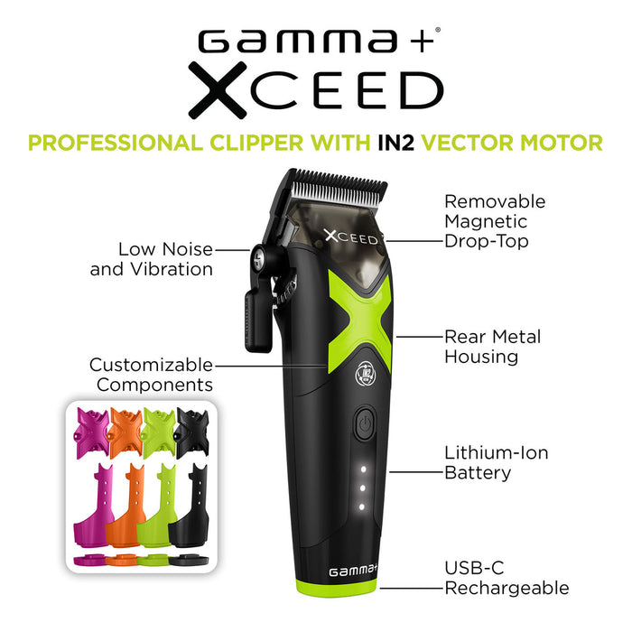 Gamma+ XCEED Professional Cordless Clipper (GP609B)