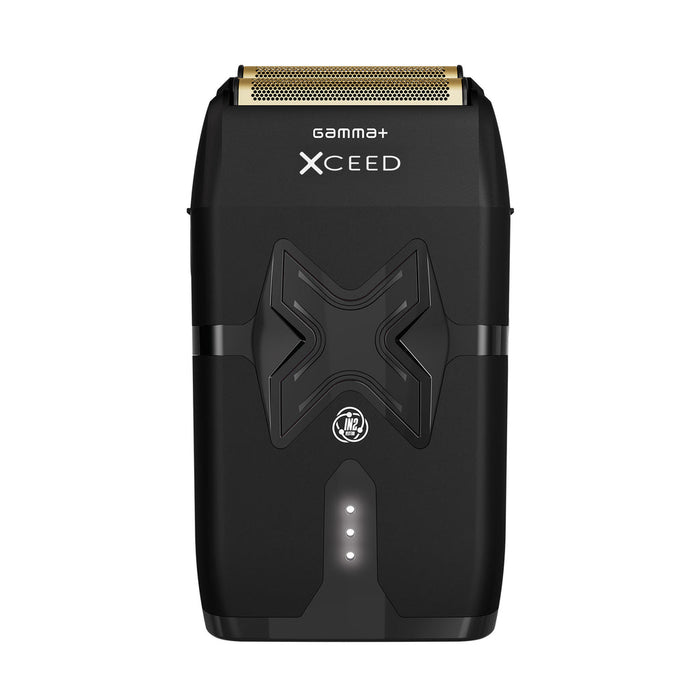 Gamma+ XCEED Professional IN2 Vector Motor Cordless Double Foil Shaver (GP803B)