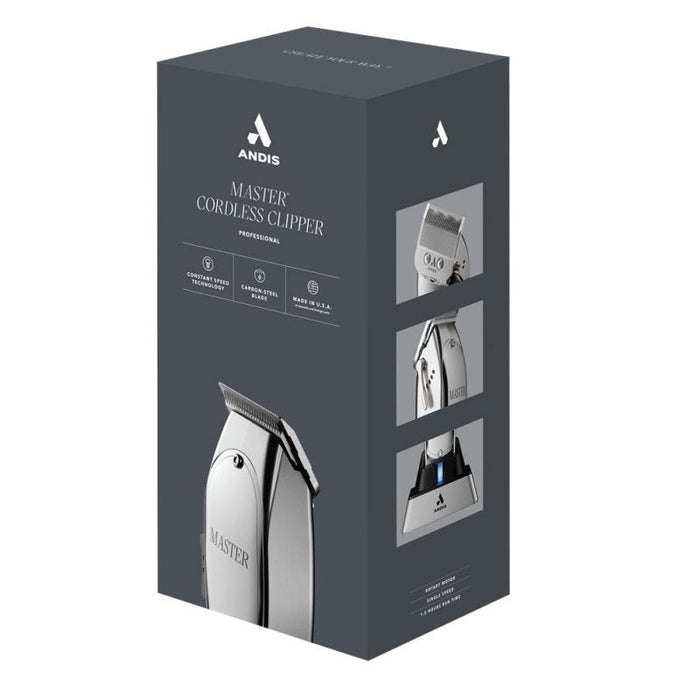 Andis Master Cordless Lithium Ion Clipper - Certified Clippers