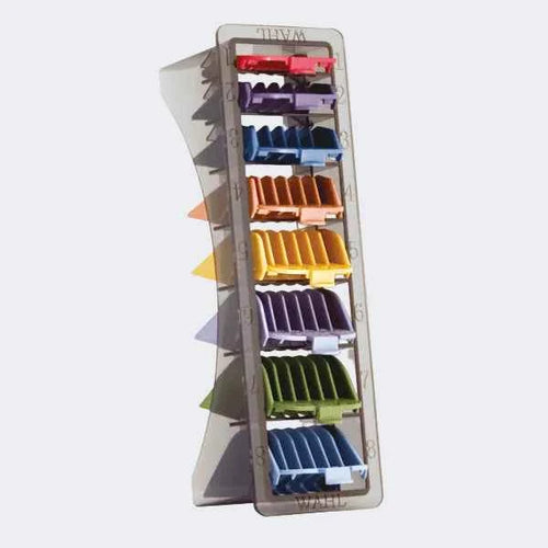 Wahl Comb Organizer with 8 Colored Attachment Combs