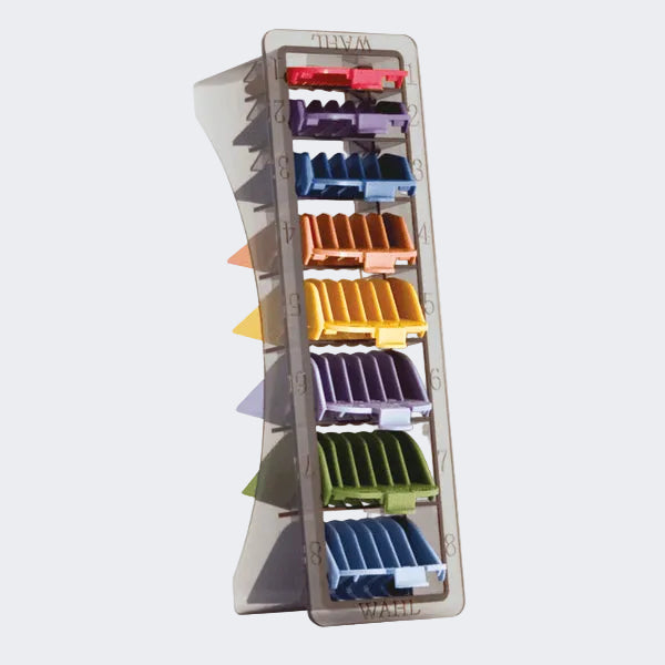 Wahl Comb Organizer with 8 Colored Attachment Combs