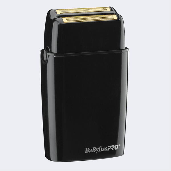 BaBylissPRO FOILFX02 Cordless Black Metal Double Foil Shaver - Certified Clippers