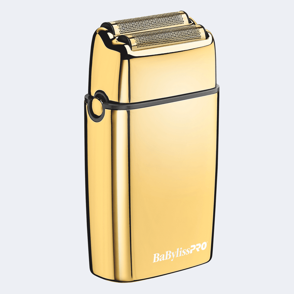 BaByliss Pro Double Foil Shaver (Gold) - Certified Clippers