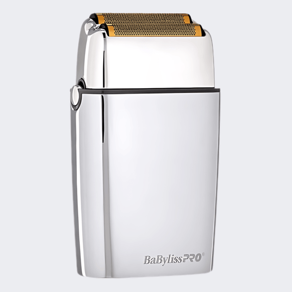BaBylissPRO® FOILFX02™ Cordless Silver Metal Double Foil Shaver - Certified Clippers
