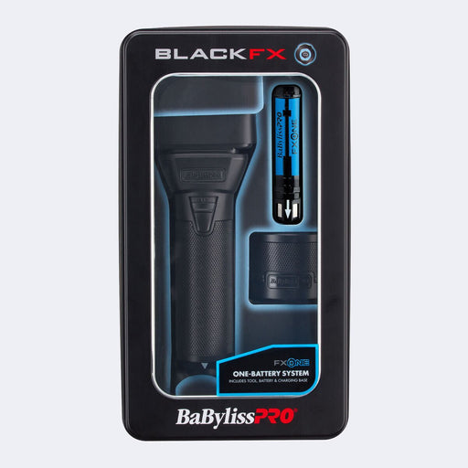 BaBylissPRO FXONE BlackFX Shaver FX79FSMB with FREE FXONE Replacement Battery - Certified Clippers