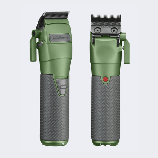 BaBylissPRO® FXONE™ Limited Edition Matte/Charcoal Green Clipper LFX899GC - Certified Clippers