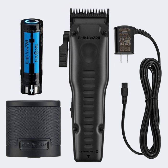 BaBylissPRO® FXONE™ Lo - ProFX Limited Edition Matte Black Clipper (FX829MBLT) - Certified Clippers