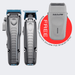 BaBylissPRO FXONE Lo - ProFX Limited Edition Matte Gray Clipper & Trimmer Combo – FX829 & FX729 with FREE LithiumFX Double Foil Shaver - Grey - Certified Clippers