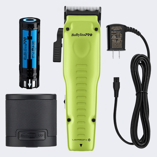 BaBylissPRO® FXONE™ Lo - ProFX Limited Edition Neon Yellow Clipper (FX829NYLT) - Certified Clippers