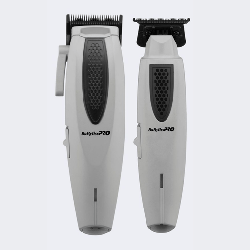 BaBylissPRO® LithiumFX+ Limited Edition Grey Cord/Cordless Clipper & Trimmer Combo - Certified Clippers