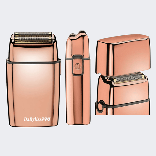 BaByliss Pro Double Foil Shaver (Rose) - Certified Clippers BaByliss Pro Double Foil Shaver (Rose) - Certified Clippers