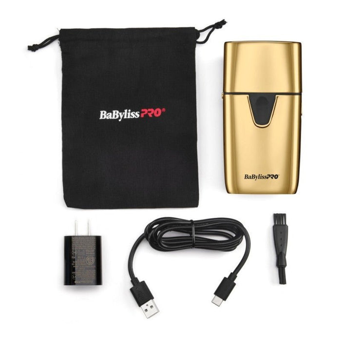 BaBylissPRO® UVFOIL Gold UV Double - Foil Shaver FXLFS2G - Certified Clippers