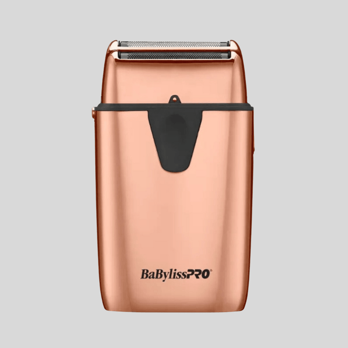 BabylissPRO UVFOIL Limited Edition Rose Gold UV Double - Foil Shaver FXLFS2RG - Certified Clippers