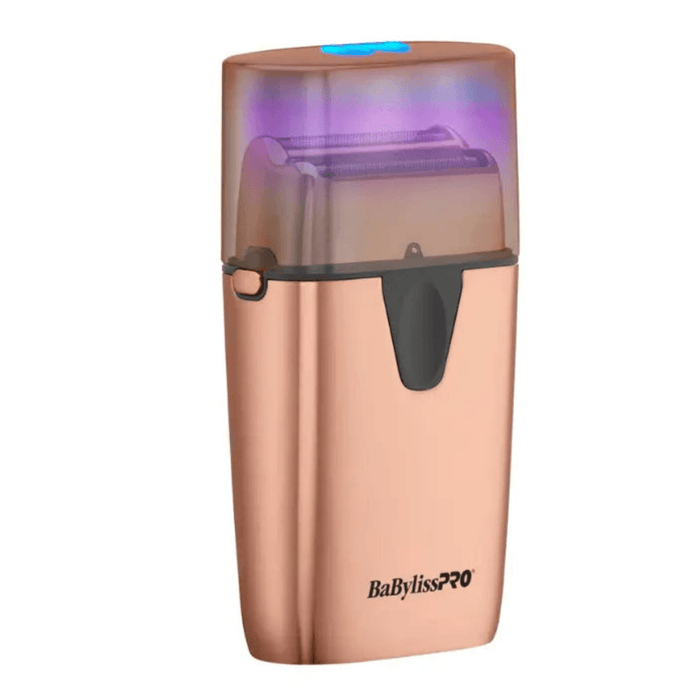 BabylissPRO UVFOIL Limited Edition Rose Gold UV Double - Foil Shaver FXLFS2RG - Certified Clippers