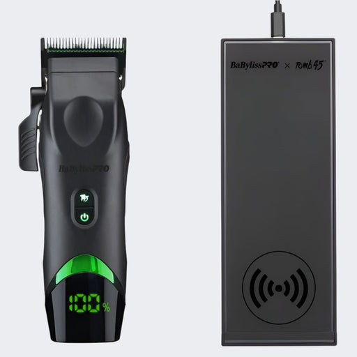 BaBylissPRO® x Tomb45® Wireless - Charging Clipper with FREE Charging Mat - Certified Clippers