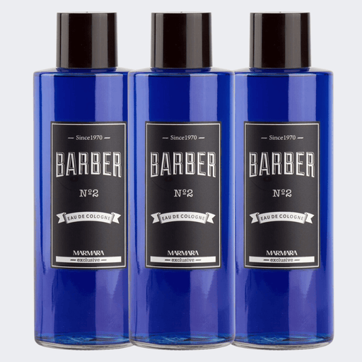 Barber Marmara Aftershave Cologne 500ml No.2 - PACK OF 3 - Certified Clippers