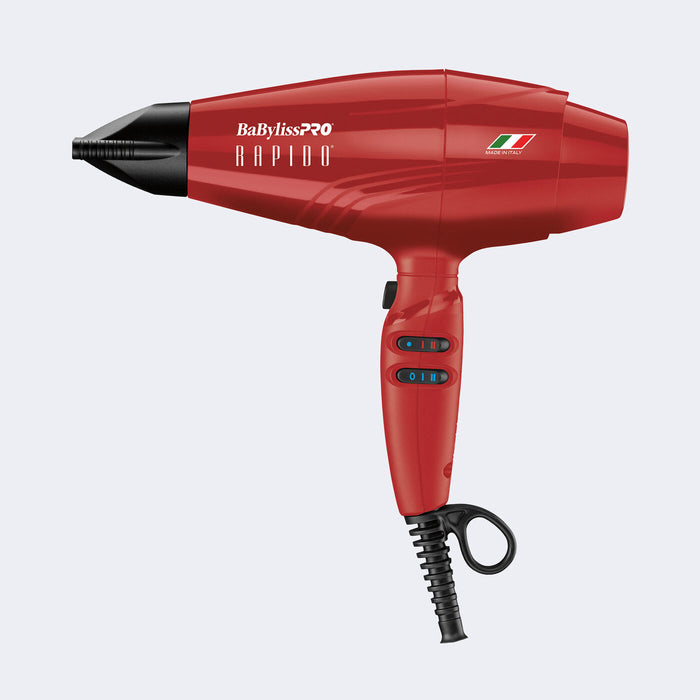 BabylissPRO Rapido 2000W Dryer (Red)