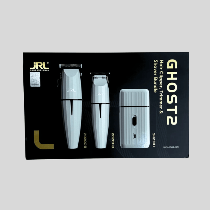 JRL Ghost Collection #2 -  Clipper, Trimmer & Foil Shaver with Charging Base