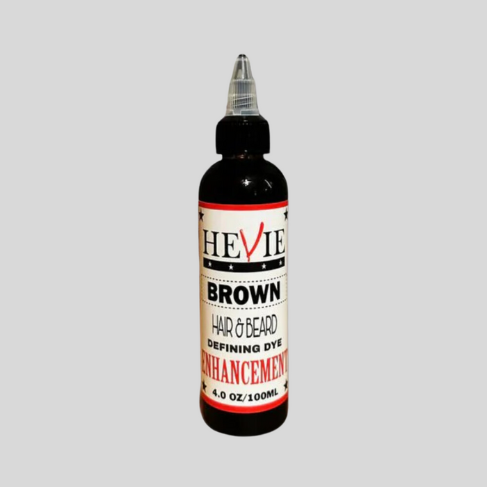 Hevie Enhancement Semi-Permanent Beard & Hair Dye (4 OZ)