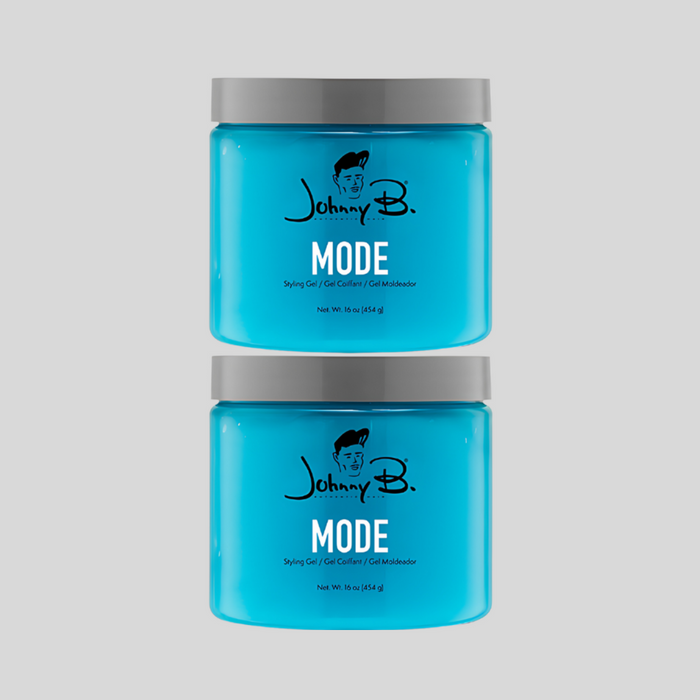 Johnny B Mode Professional Hair Styling Gel 16oz - PACK OF 2