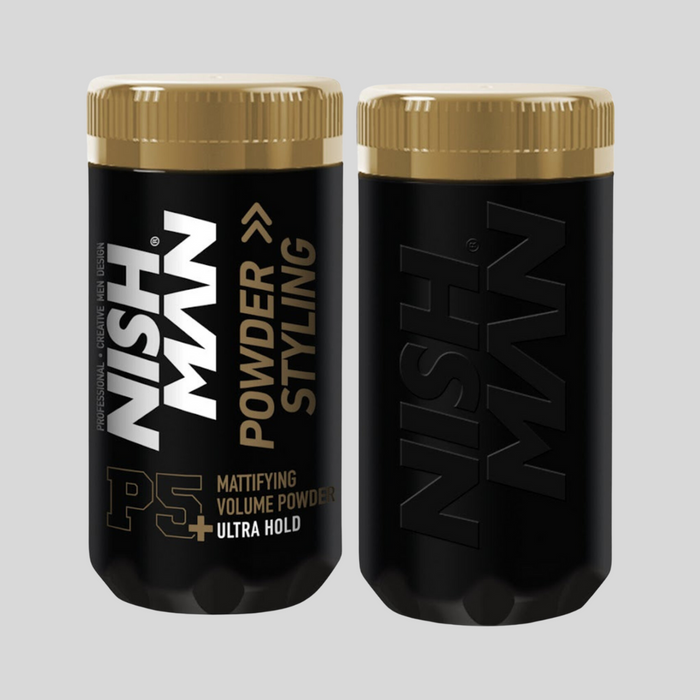 Nish Man Powder Hair Styling Wax Ultra Hold P5+ 20g