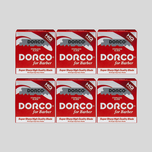 Dorco Sharp Single Edge Blades 100 Blades - PACK OF 6