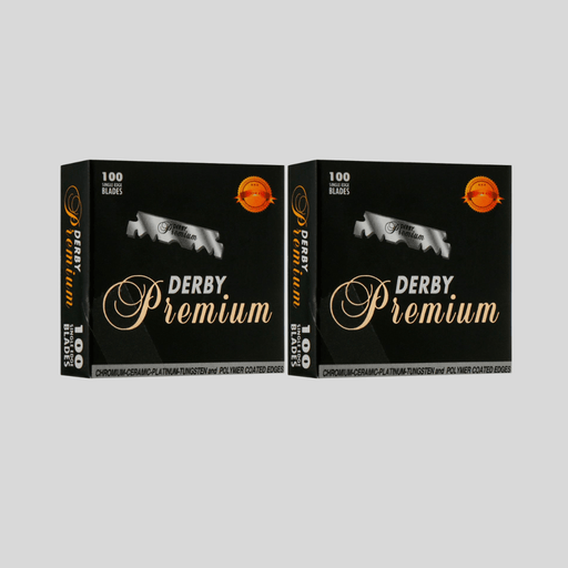 Derby Premium Single Edge Razor Blades - PACK OF 4 - Certified Clippers