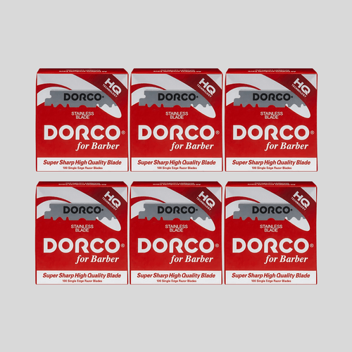 Dorco Sharp Single Edge Blades 100 Blades - PACK OF 6