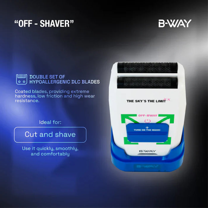 B-Way OFF Shaver White