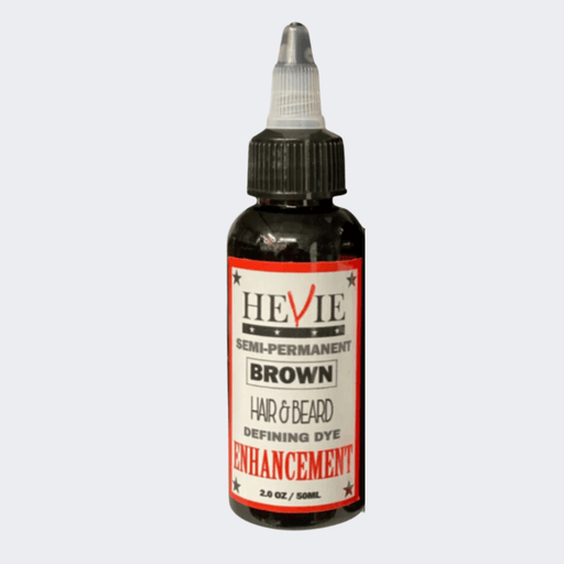Hevie Enhancement Semi - Permanent Beard & Hair Dye (2 OZ) - Certified Clippers