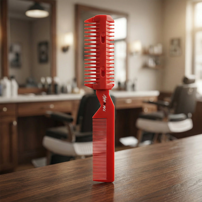 Raw N Unkut Razor Comb – Professional Hair Cutting Tool for Barbers