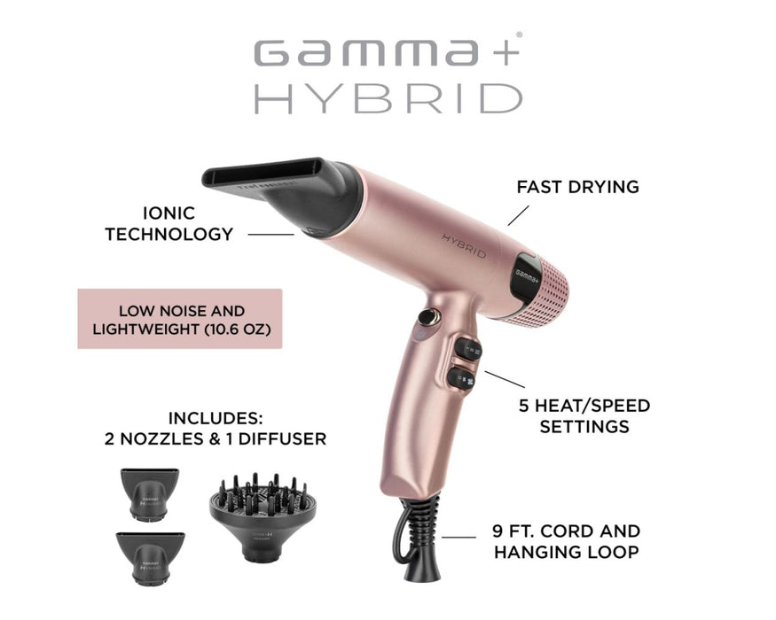 Gamma+ Hybrid Hair Dryer