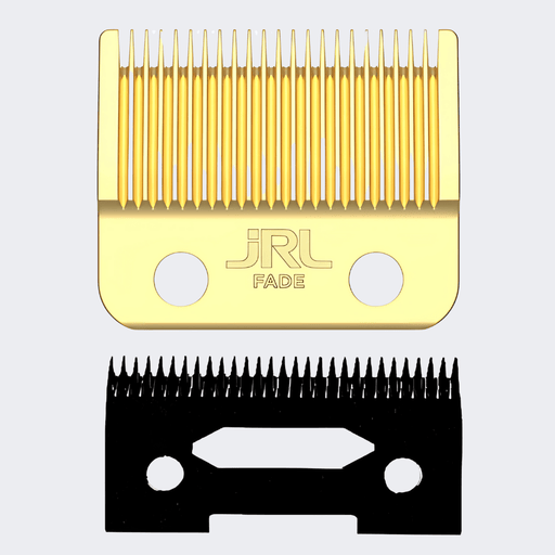 JRL Professional 2020C Clipper Fade Blade Long Teeth - Gold (BF04G) - Certified Clippers