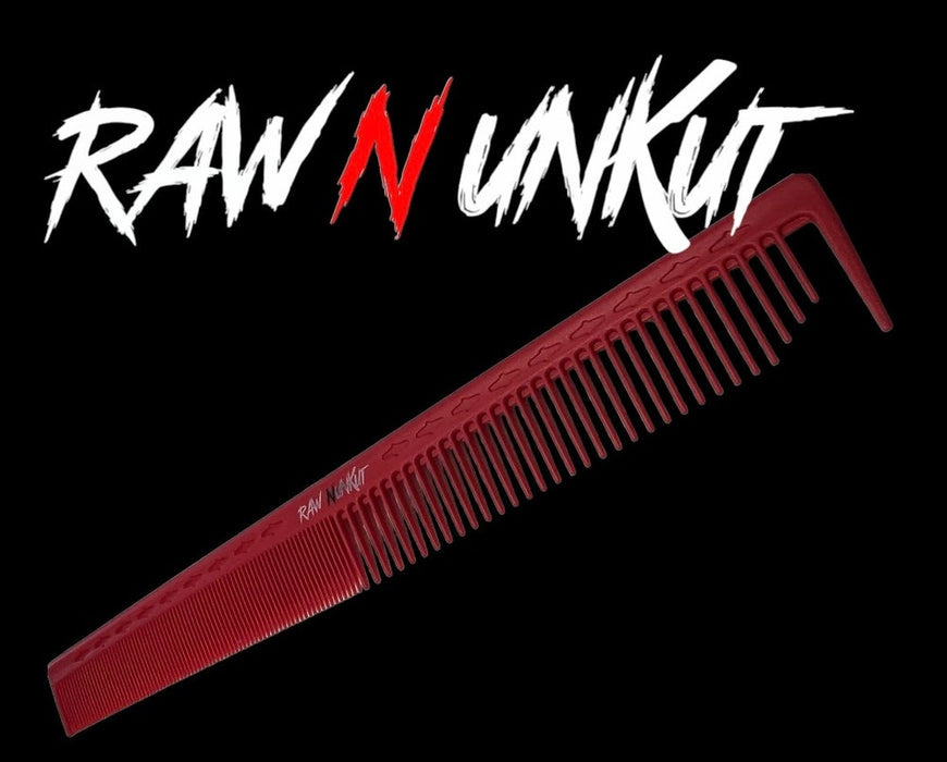 Raw N Unkut Parting Comb for Precision Styling and Ultimate Control