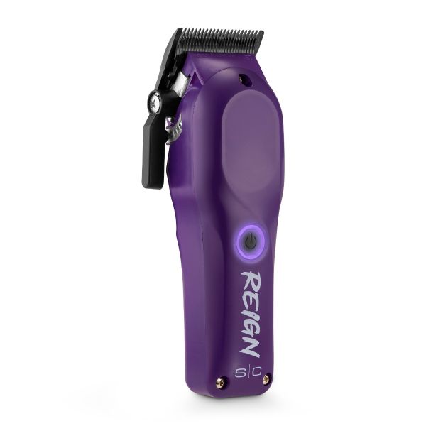 StyleCraft Reign Professional Hair Clipper with EON Digital Brushless Motor - Purple