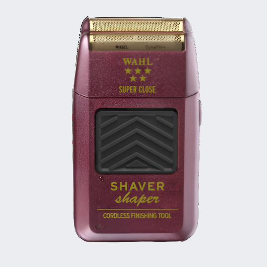 Wahl 5 Star Cord/Cordless Shaver/Shaper - Red