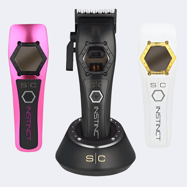 Stylecraft Instinct Metal Clipper - Professional IN2 Vector Motor with Intuitive Torque Control - Certified Clippers