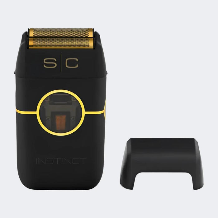 StyleCraft Instinct Metal Double Foil Shaver (SC807) BLACK - Certified Clippers