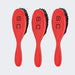 StyleCraft The Fresh Cut Barber Brush – Red (3 - Pack) - Certified Clippers