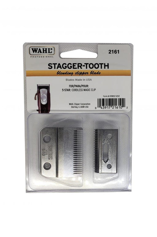 Wahl Stagger - Tooth 2 - Hole Clipper Blade for 5 Star Cordless Magic Clip #2161 - Certified Clippers