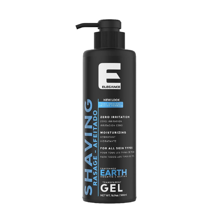 Elegance Shaving Gel Earth 16.9oz 500ml